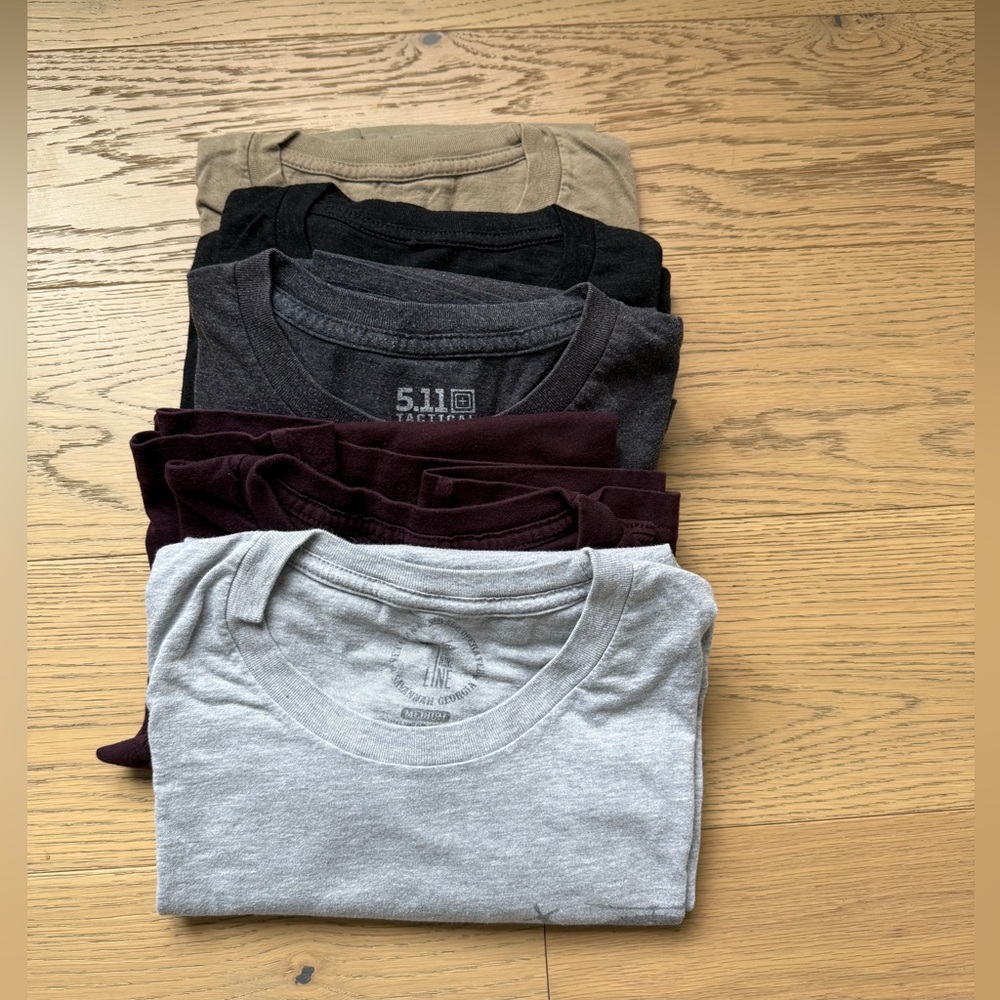 Nine Line tee shirts - T-shirts - Medium - Lot of 5